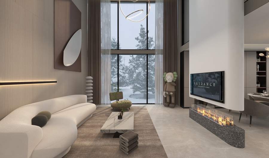 Double‑layer designer drapes